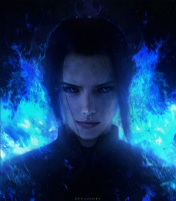 Azula (the princess of the Fire Nation): Avatar digital art (digital art by Dropdeadcoheed)