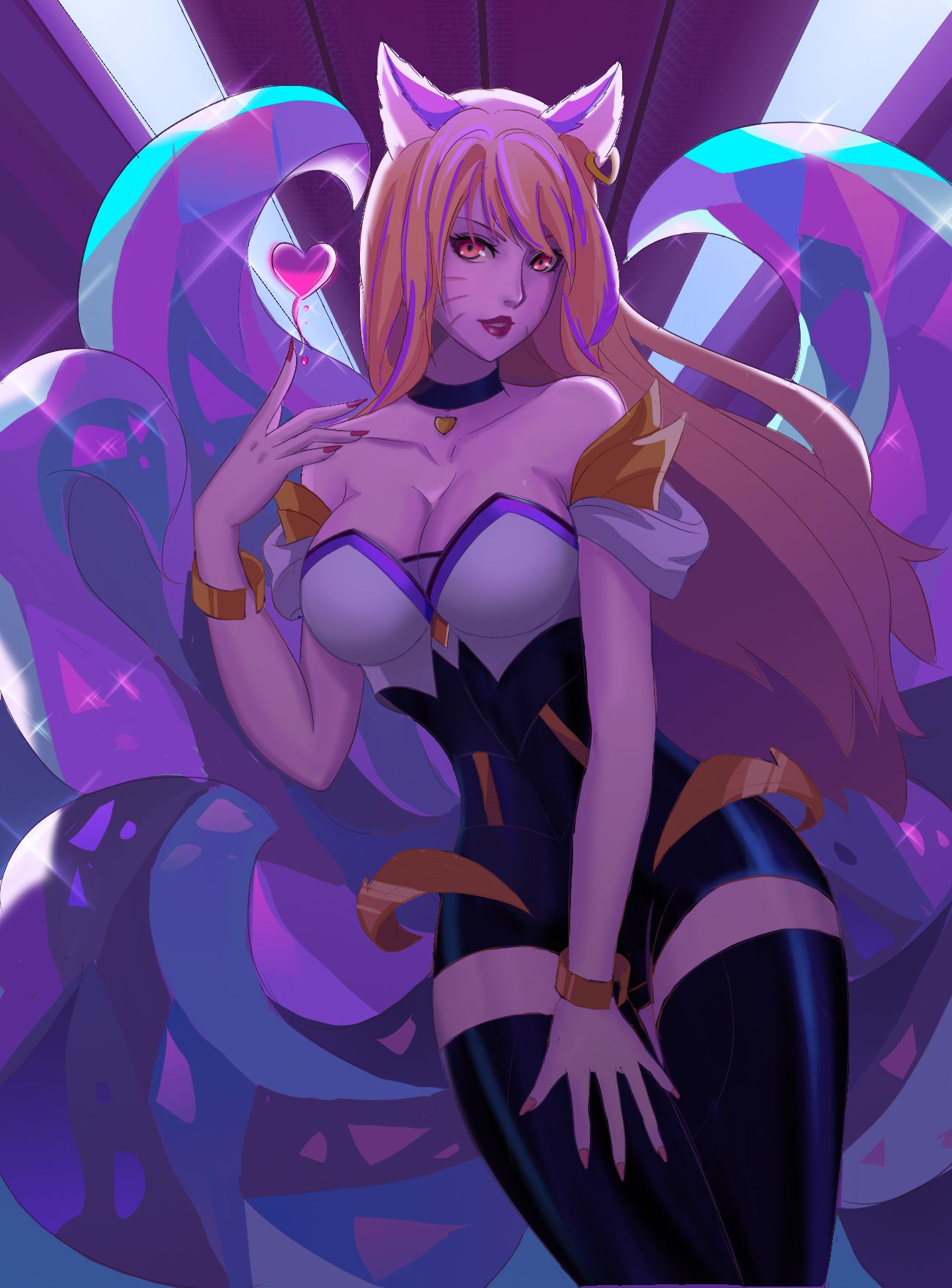 Featured image of post Kda Ahri Art Share a gif and browse these related gif searches