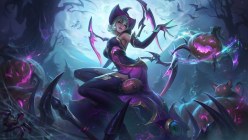 Pumpkin Prince Amumu and Bewitching Elise Wallpapers (Full HD arts) (digital art by Riot Games)